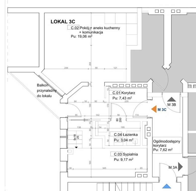 Komfortowe 2-pokojowe mieszkanie w ścisłym centrum (15)