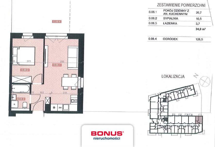 2 pokoje z ogródkiem na Warszewie (8)