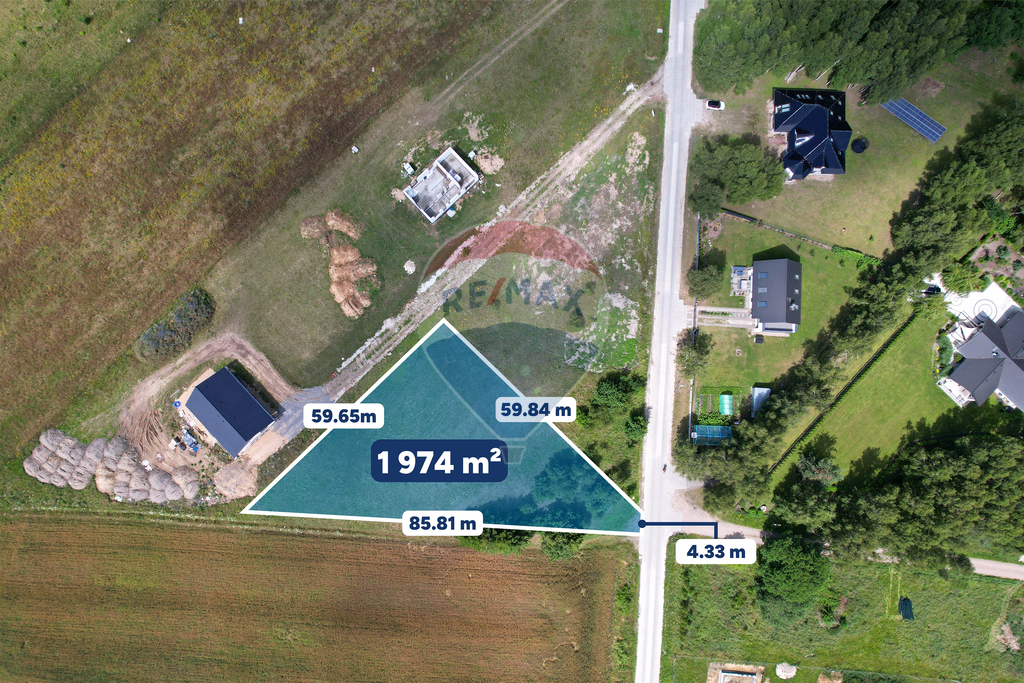 Kępa Świeszyńska, działka budowlana 1975 m², MPZP (3)