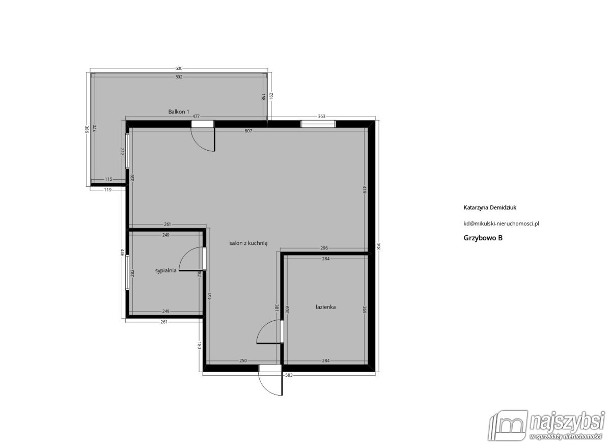 Grzybowo - mieszkanie na ekskluzywnym osiedlu (16)