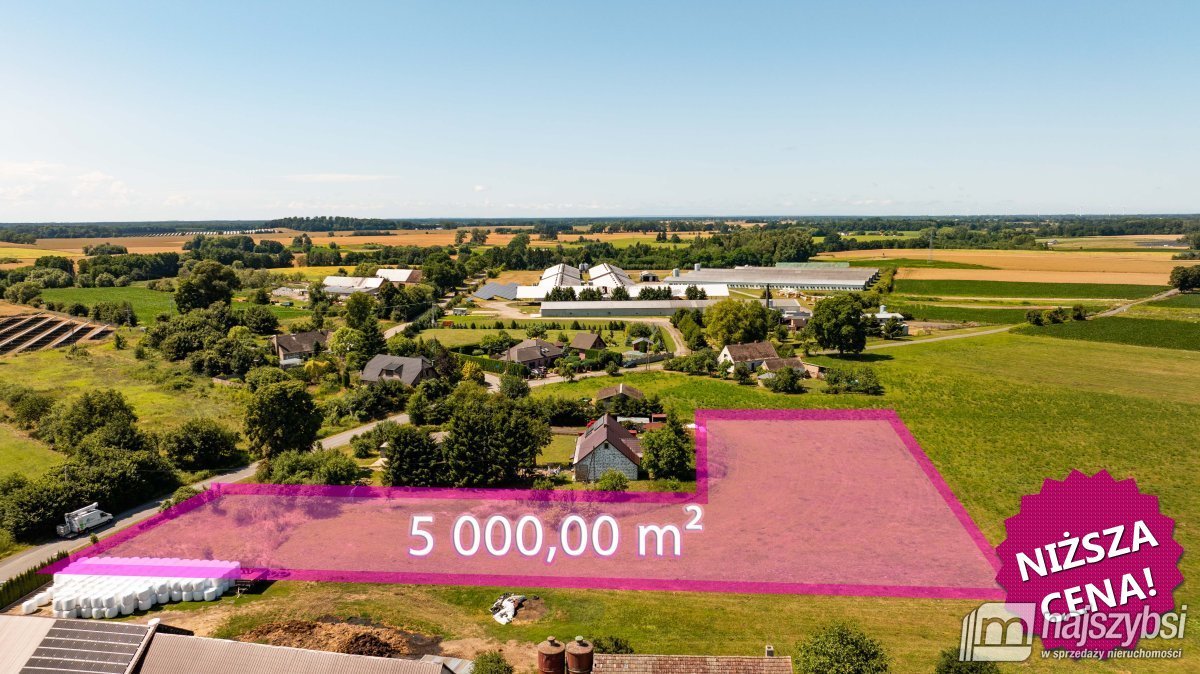 Golczewo/Kłęby - duża działka rolna 0,5 ha pod inw (1)