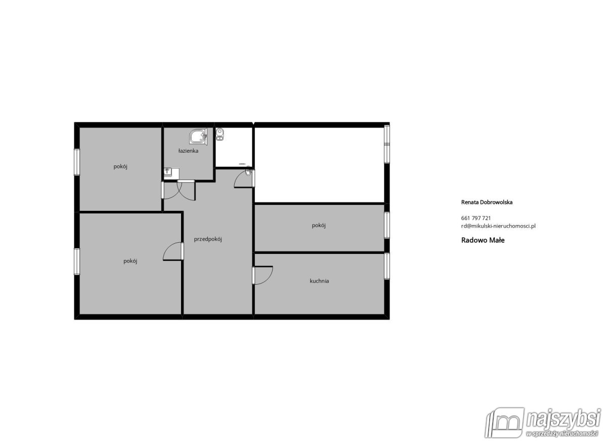 Radowo Małe-mieszkanie 4 pokojowe na parterze (20)