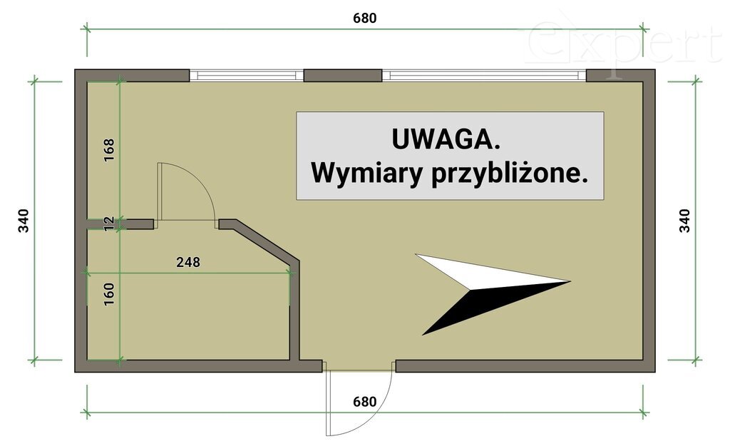 Kawalerka na 11 piętrze - jedyna taka na Starówce (7)