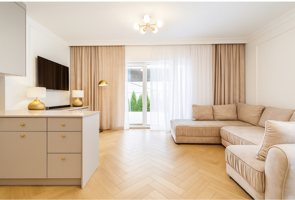 Elegancki Dom z Ogrodem  3 Sypialnie 2 Łazienki (1)