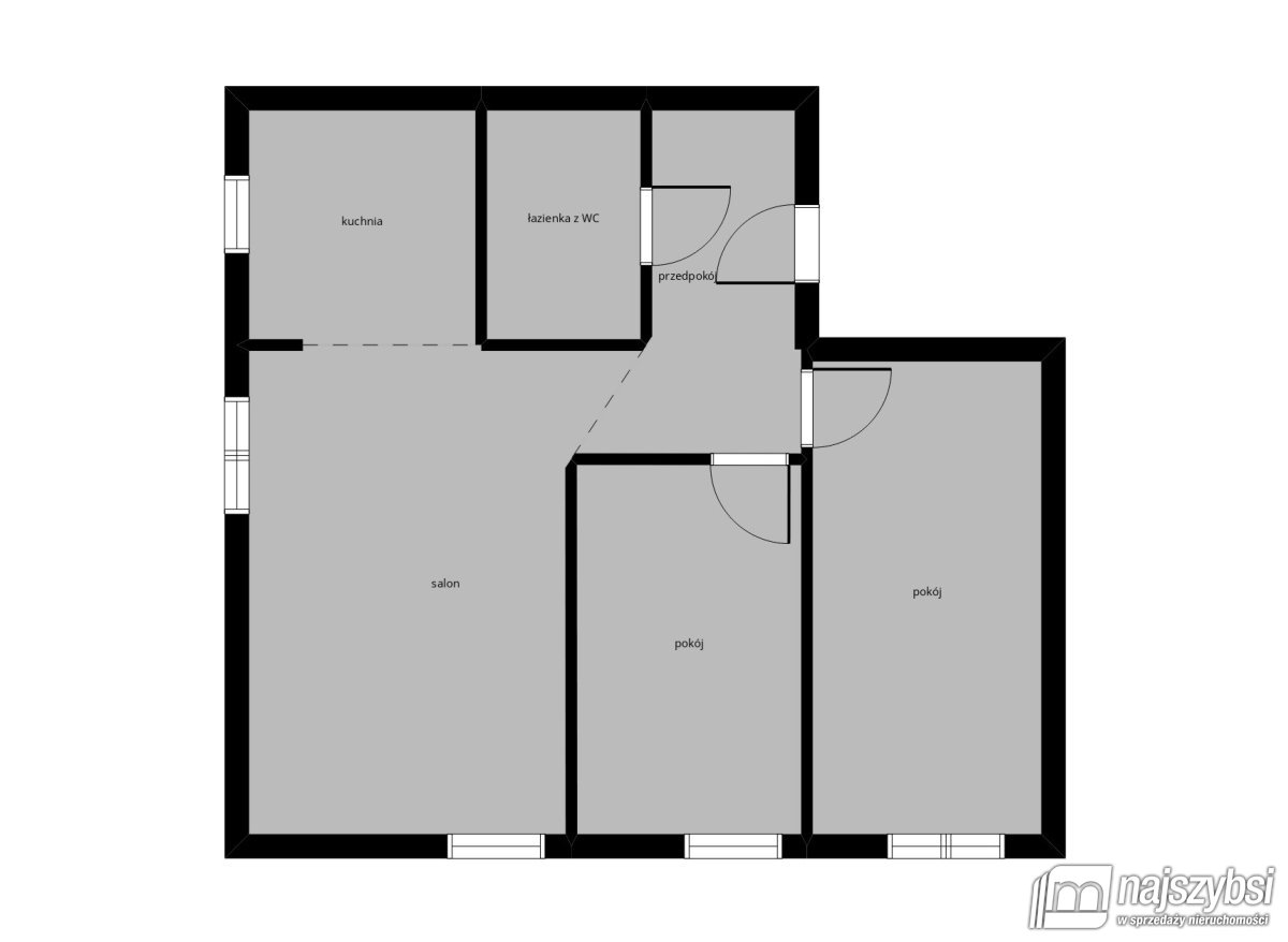 STARGARD - 3 pokoje, gotowe do zamieszkania (14)
