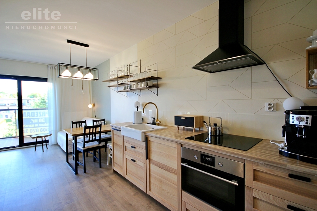 Dziwnów - Gardenia I linia zabudowy od morza plaży (4)