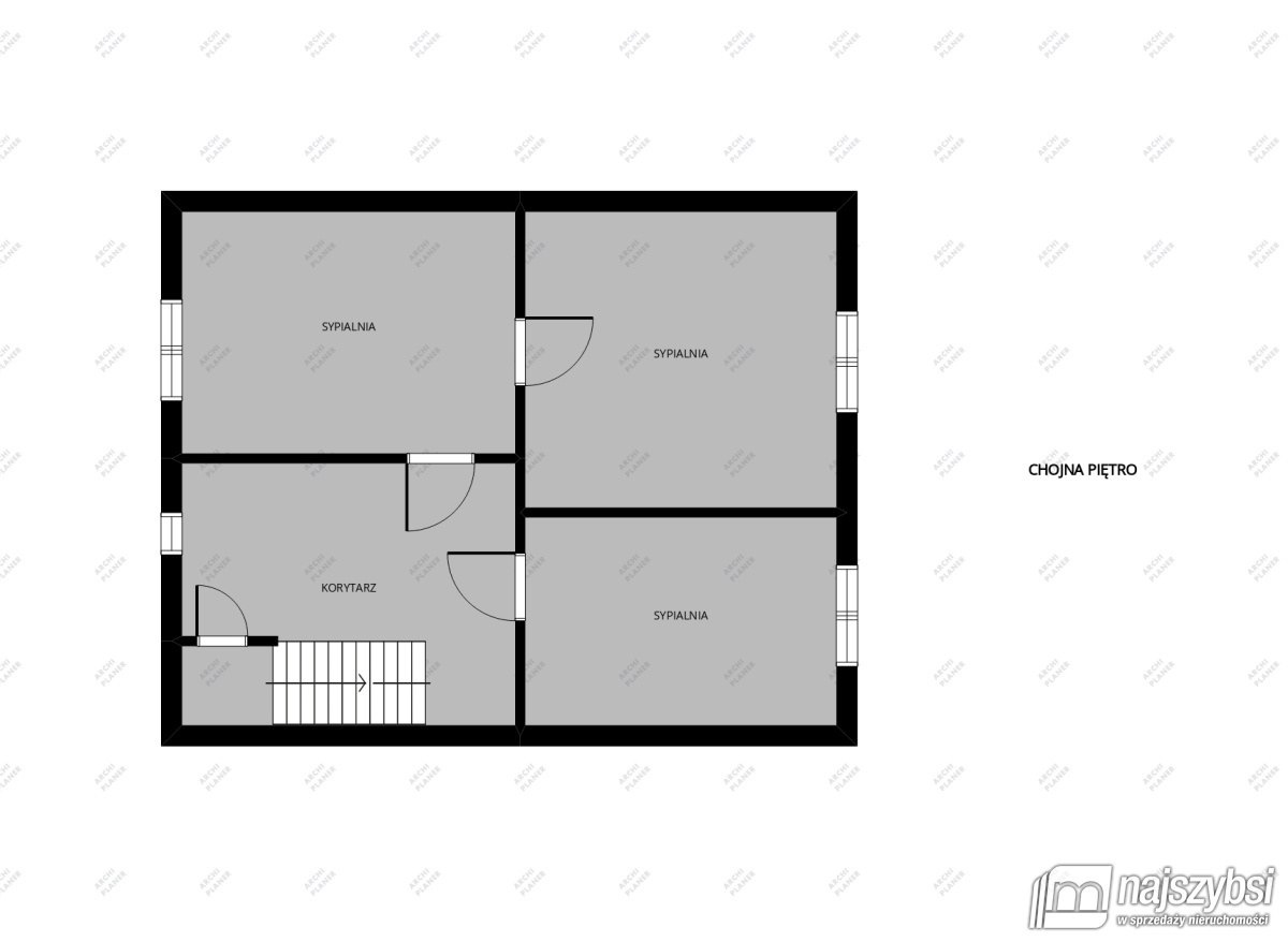 Chojna- dom wolnostojący przy parku. (3)