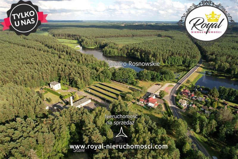 Dom obok jeziora i stawu w Mostowie (1)