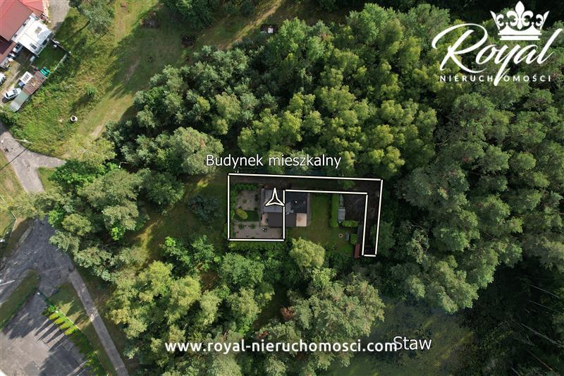 Dom obok jeziora i stawu w Mostowie (4)