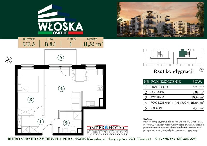 Mieszkanie - Koszalin Unii Europejskiej (2)