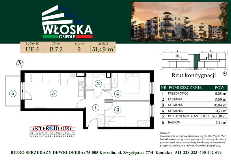 Mieszkanie - Koszalin Unii Europejskiej (3)
