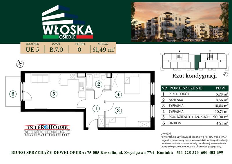 Mieszkanie - Koszalin Unii Europejskiej (3)