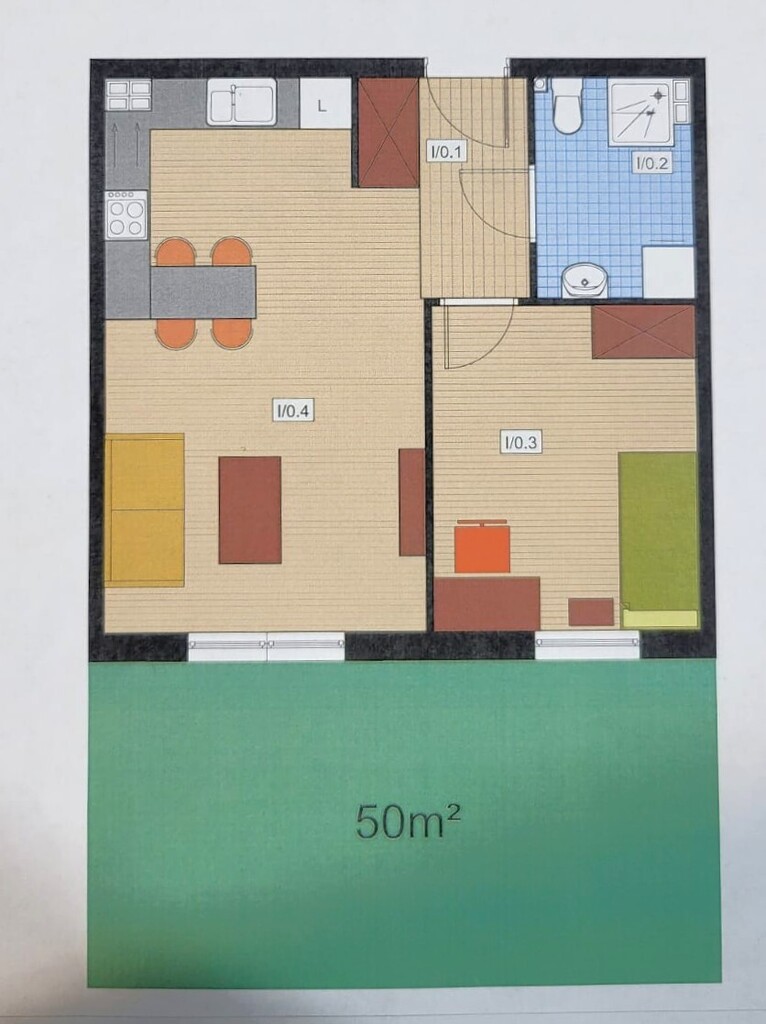 Mieszkanie 2 pokojowe na Os. Platinium z ogródkiem (10)