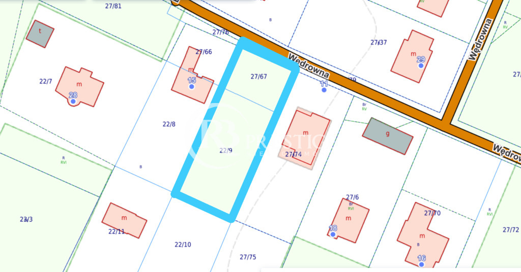 Działka o powierzchni 967m²! Z MPZP, 10min od ZS (12)