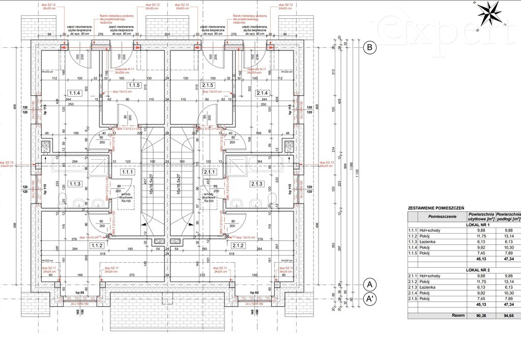 Dom bliźniak- Zieleniewo nad jeziorem Miedwie (11)