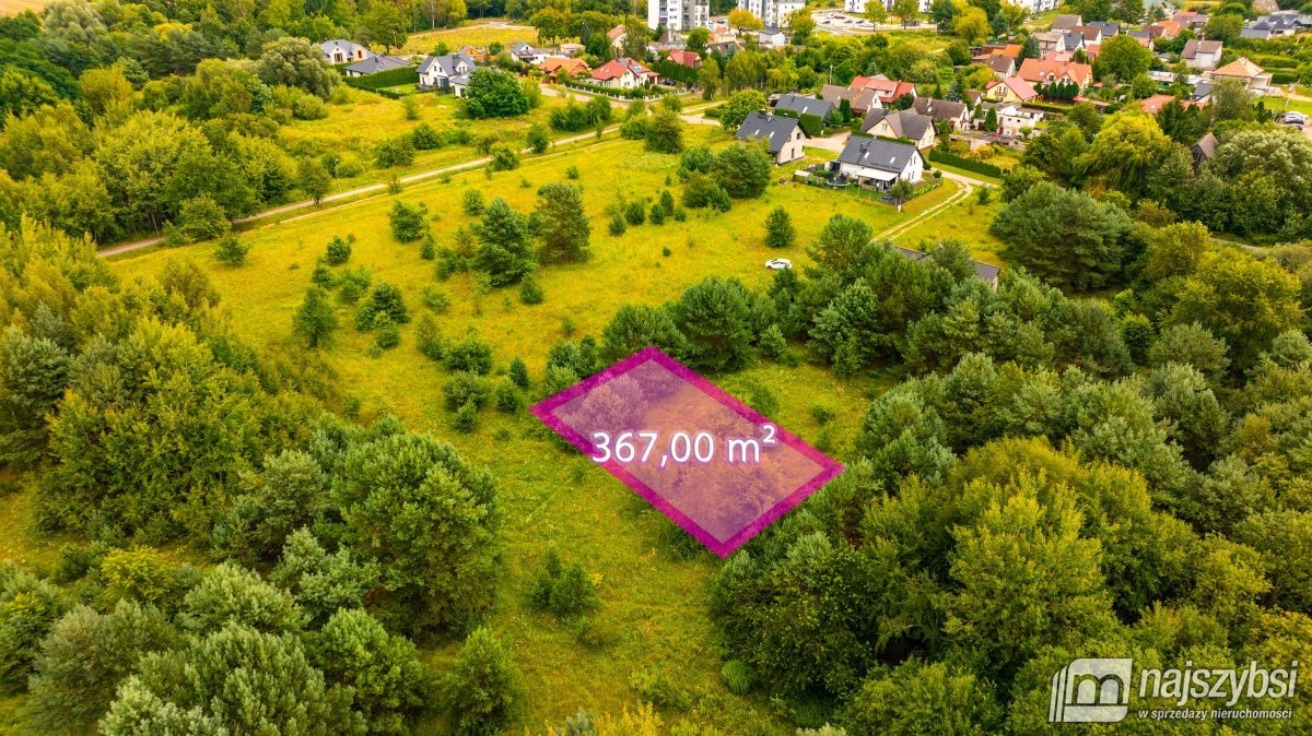 Goleniów - działka 367m² w spokojnym miejscu (1)