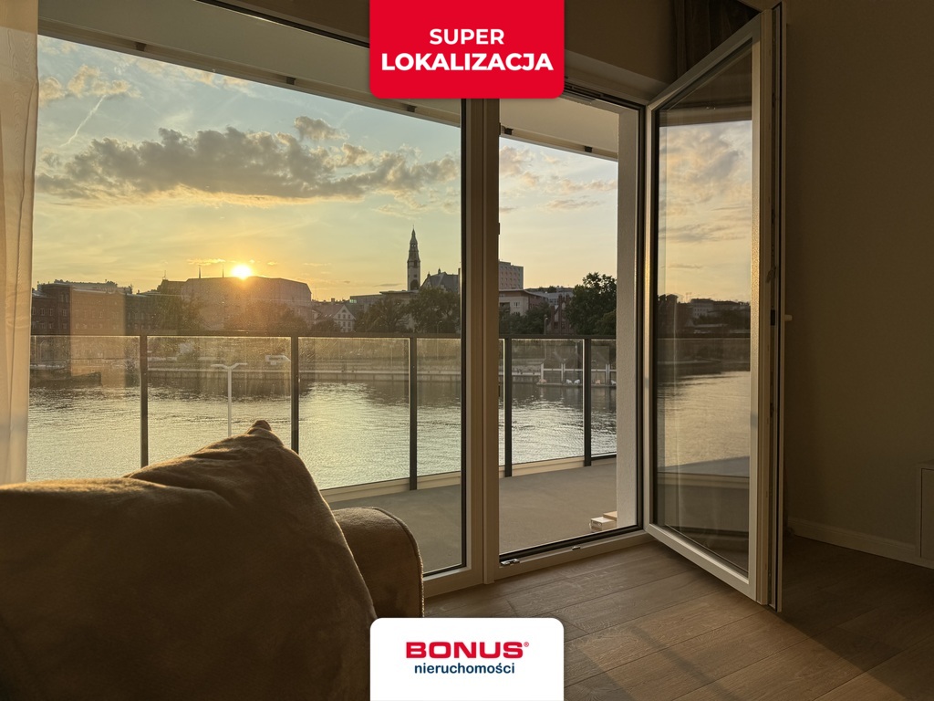 Luksusowe 2 pokoje z widokiem na Odrę – Centrum (1)