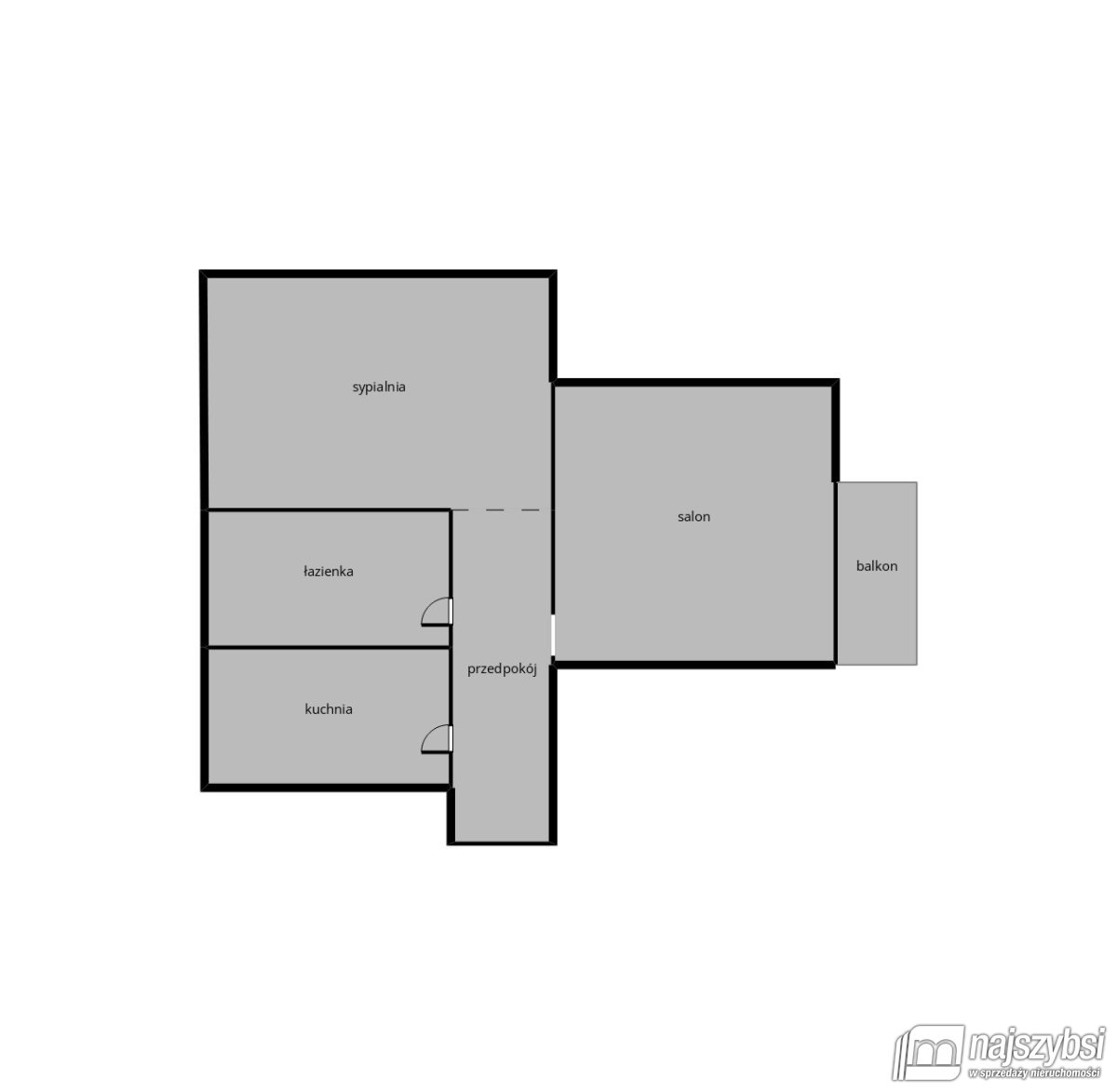 Koszalin - MIESZKANIE 2 POKOJOWE  Z GARAŻEM  (11)