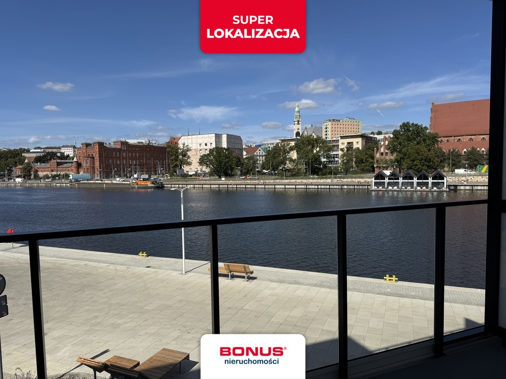 Luksusowe 2 pokoje z widokiem na Odrę – Centrum (1)