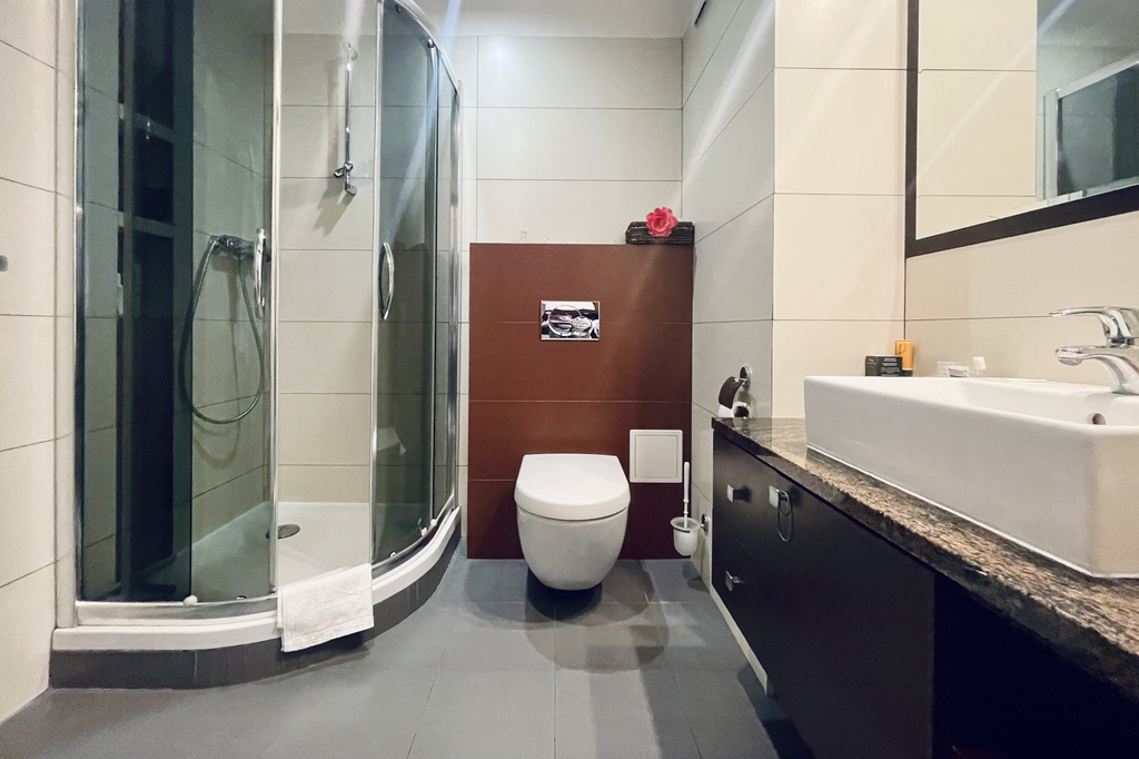 Apartament 1-pokojowy 200 metrów od plaży (9)