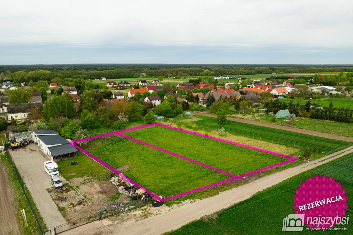 Goleniów- działka budowlana 1419 m2 z Warunkami za (1)