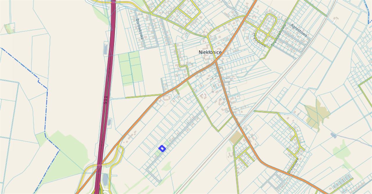 Działka budowlana Niekłonice, MPZP, 139.000 zł ! (10)
