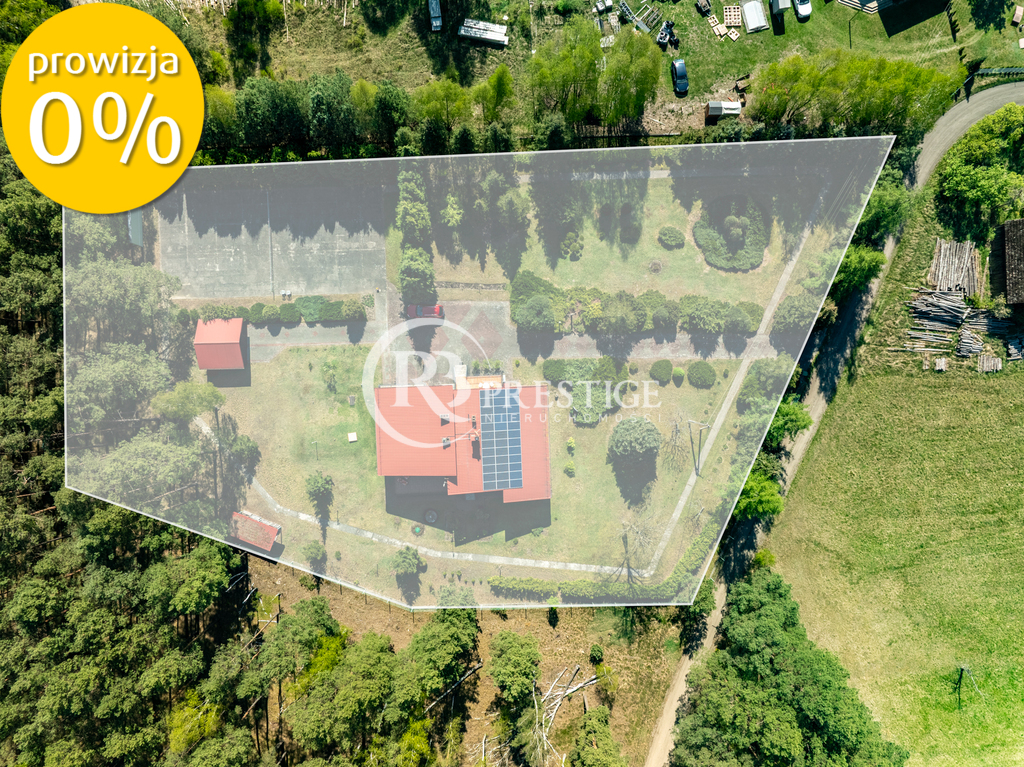 Dom z prywatnym lasem Obelzanki gm. Wronki (13)