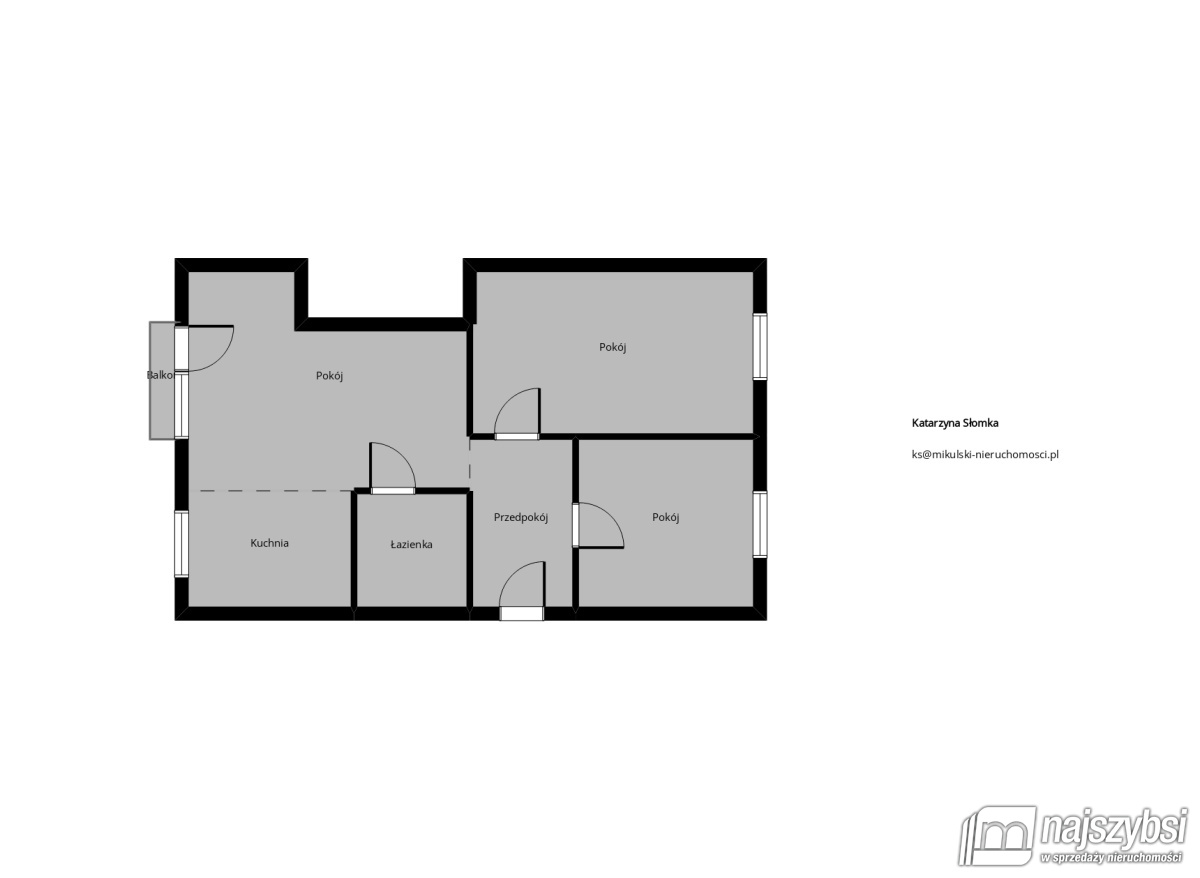 Choszczno - przestronne i słoneczne mieszkanie (19)