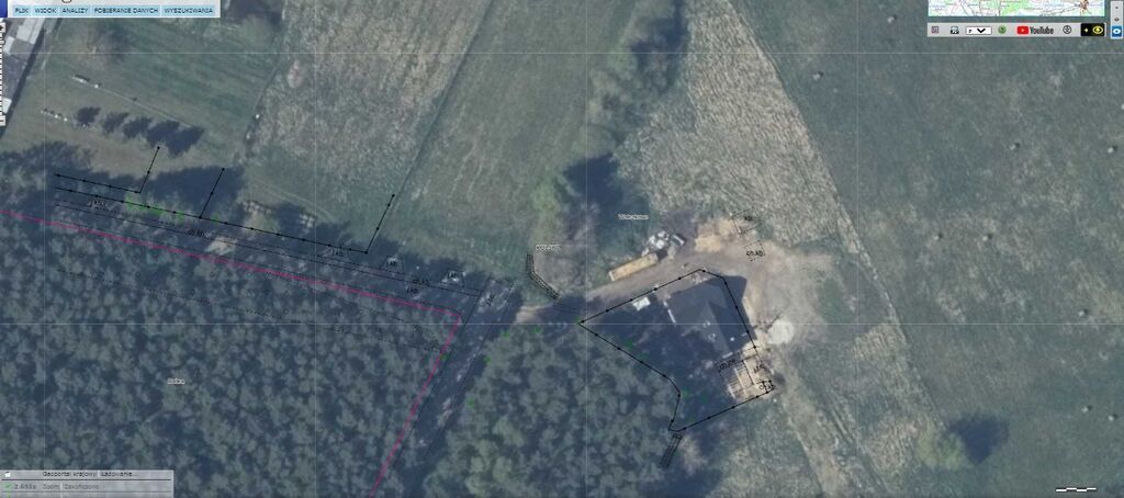 Działka Wołczkowo 1063 m2,las (5)