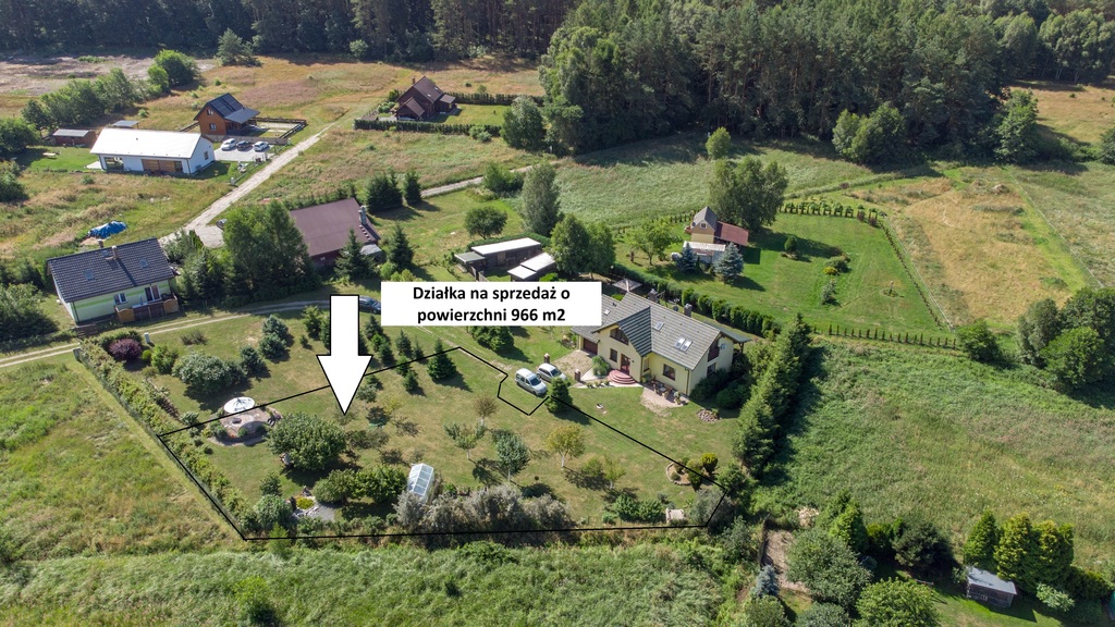 Pięknie położona działka w Brzózkach (1)