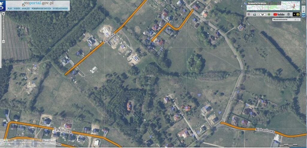 Działka 3179m2,obr.Grzepnica,gm.Dobra, las,media (6)