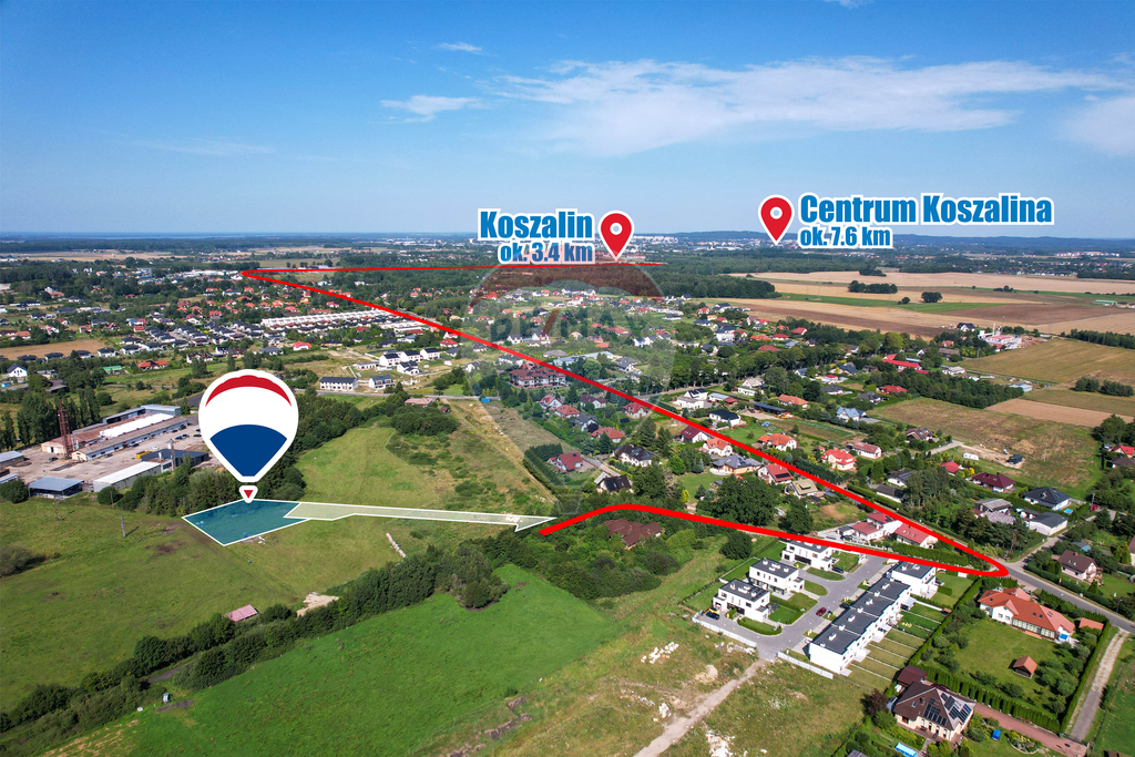 Działka rolno-budowlana z WZ – Nowe Bielice (1)