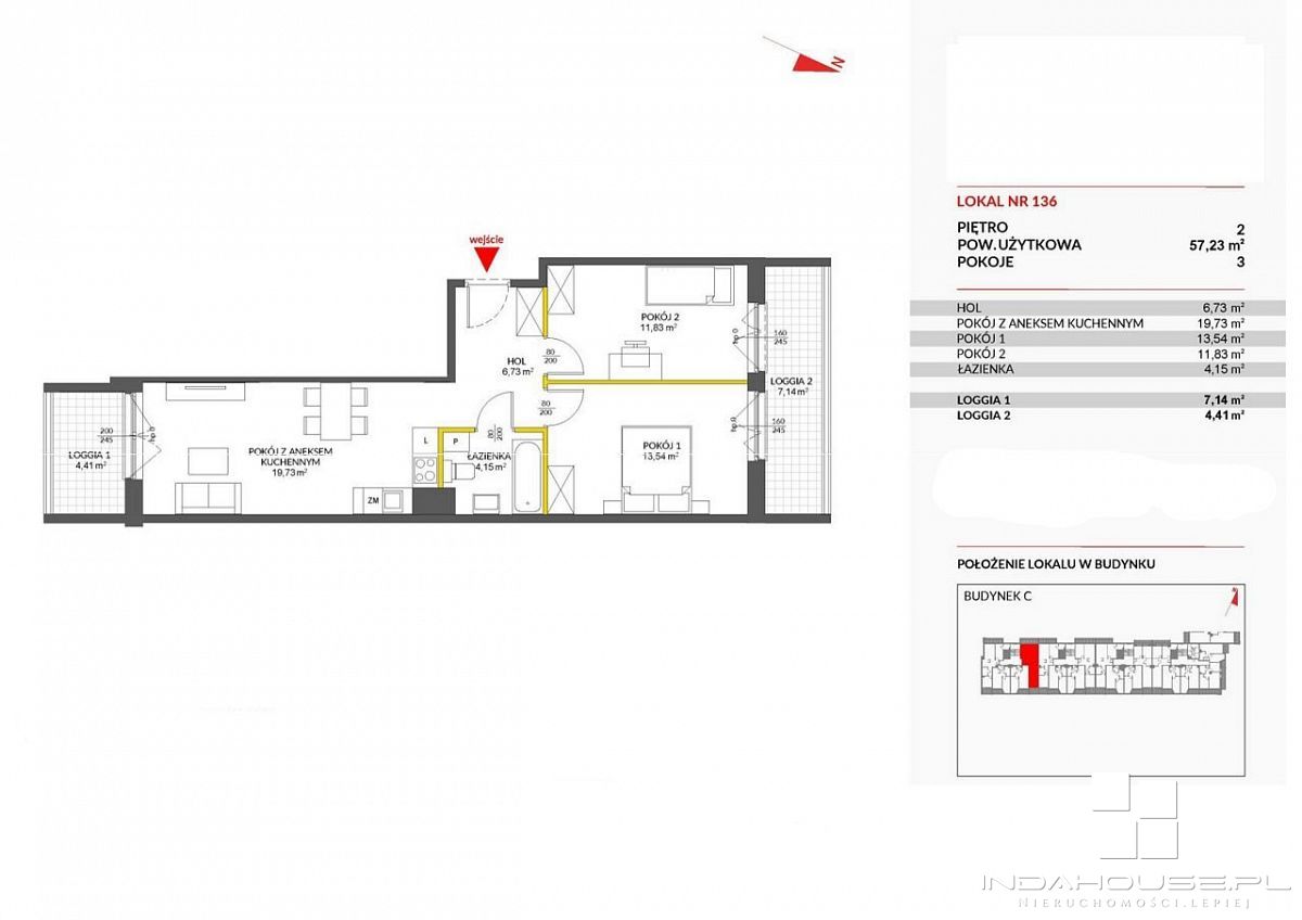 Dwa balkony I Gotowe do odbioru  I Dobra komunikac (8)