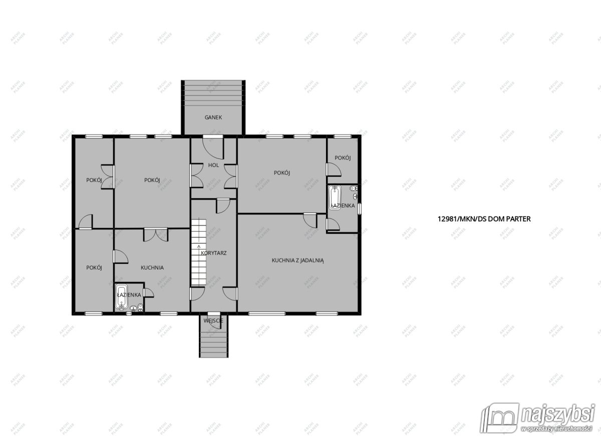 Dom z sadem na dużej działce. (32)