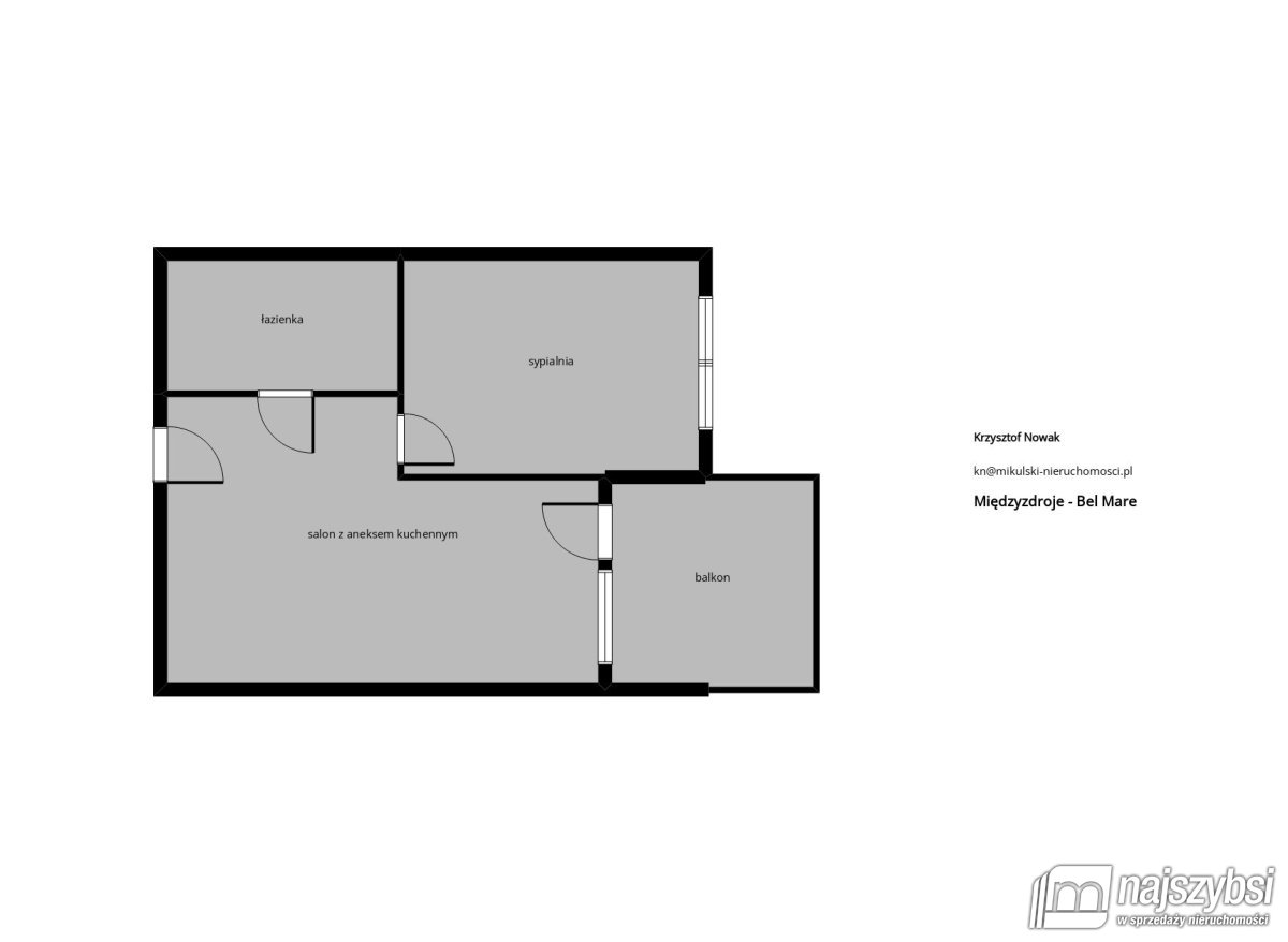 Międzyzdroje - apartament w Bel Mare z garażem (37)