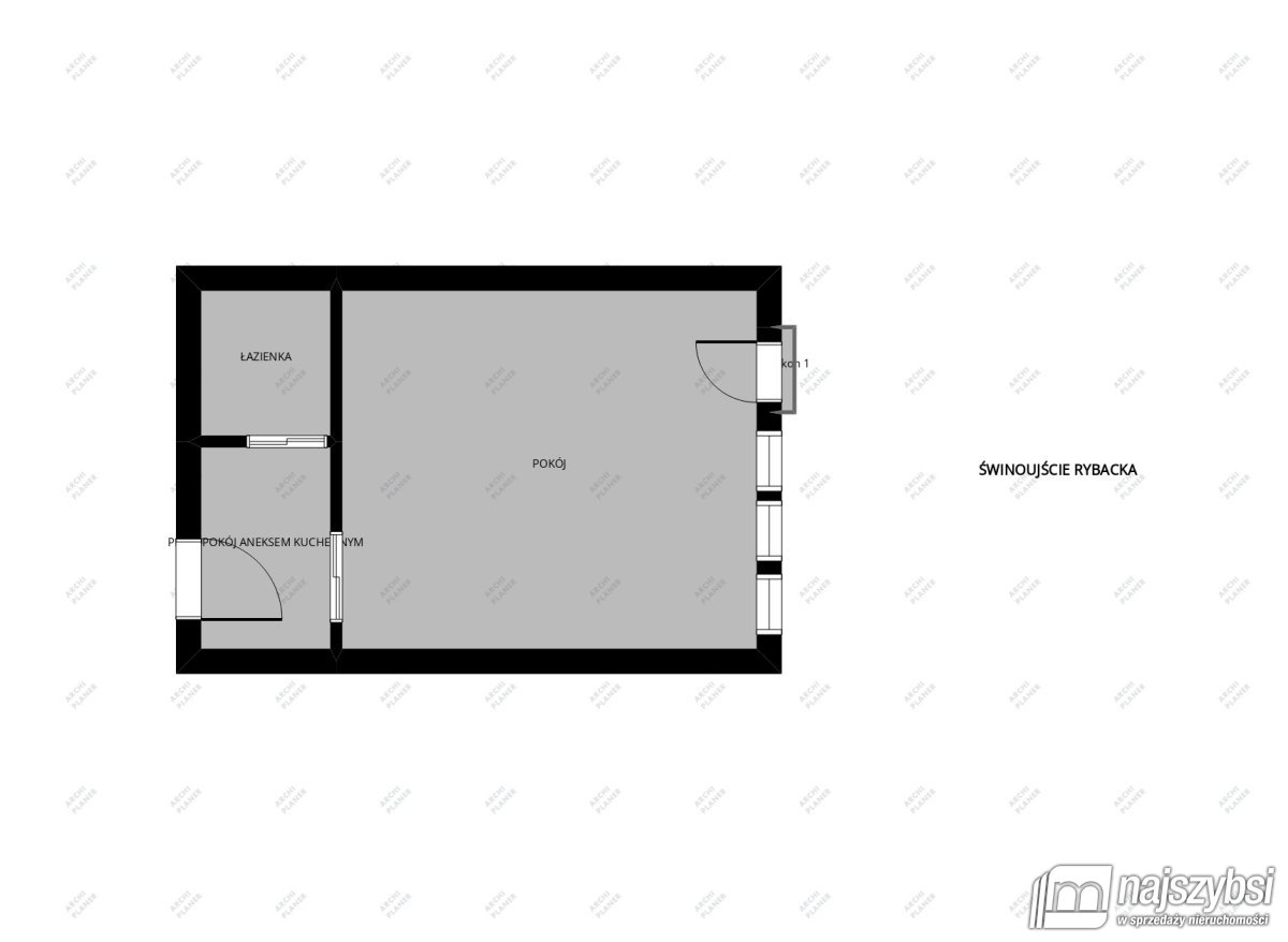 Świnoujście- kawalerka w centrum miasta (13)