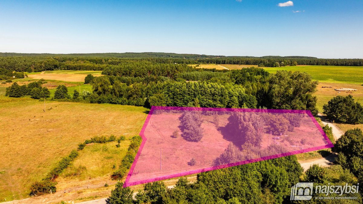 Rabiąż - duża działka, tylko 7km do morza (1)