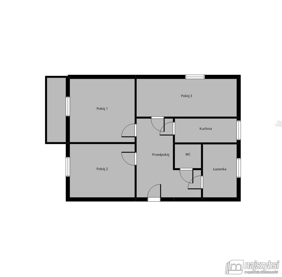 Wrzosowo- 3 pokojowe mieszkanie (24)