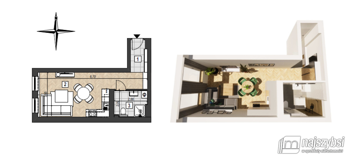 Świnoujście - apartament na Placu Wolności (13)