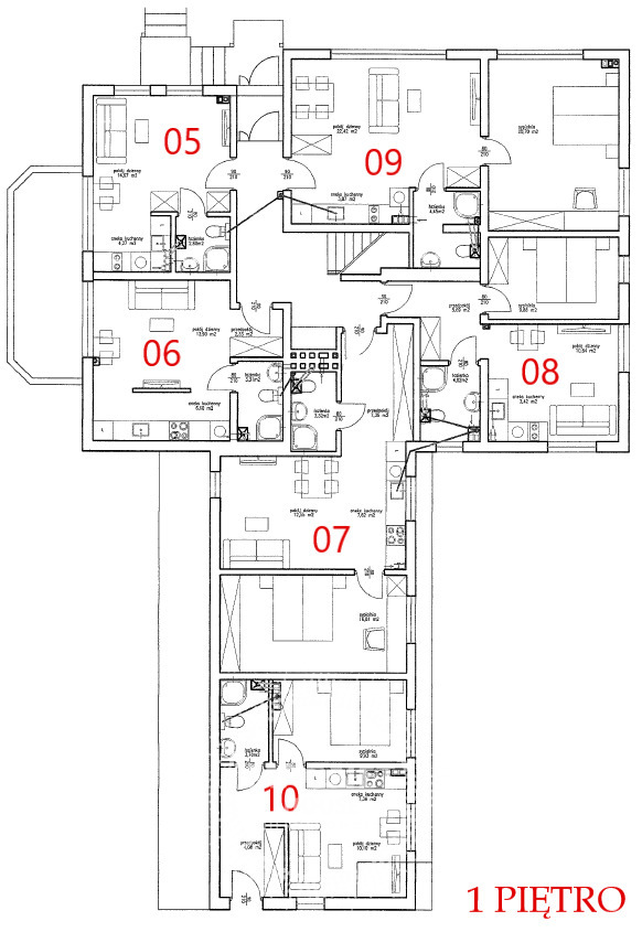 Apartamenty w kameralnej zabudowie 600m od plaży (11)