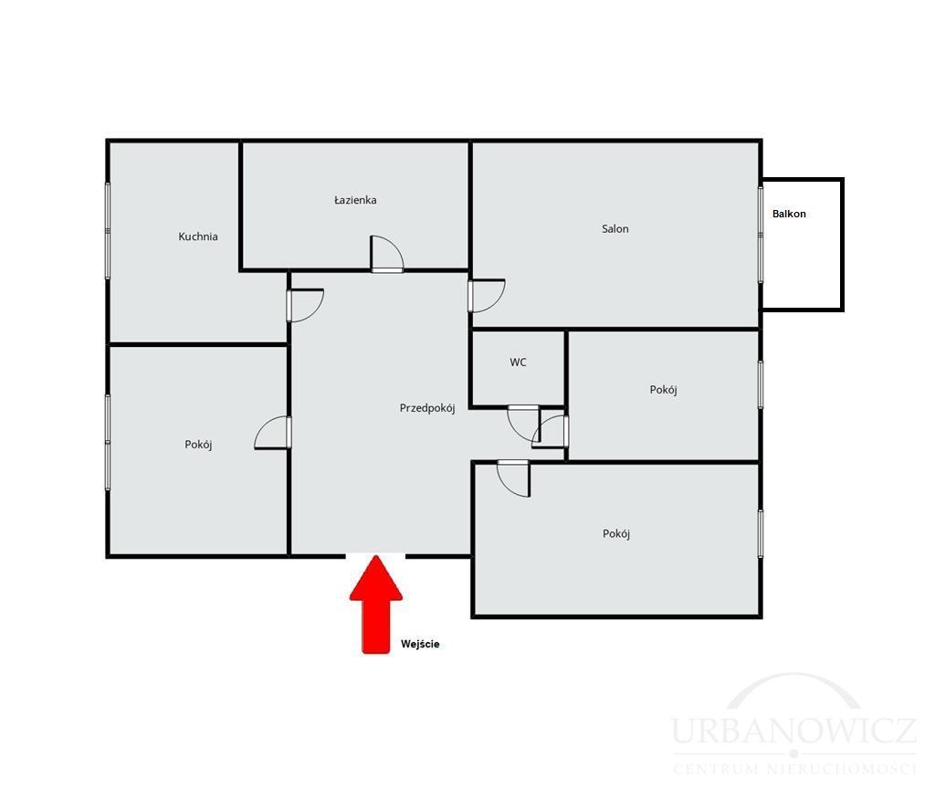 4-pokojowe mieszkanie, Karłowicza. (13)