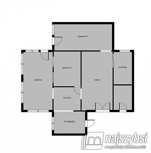 Uroczy dom całoroczny nad rzeką Dziwną (26)