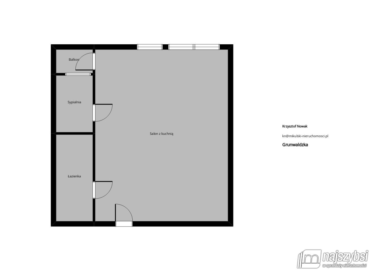 Świnoujście - 2 pokojowe mieszkanie  (15)