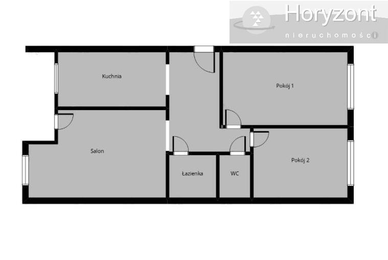 Ładne 3pok. 67m2, balkon - Książąt Pomorskich (17)