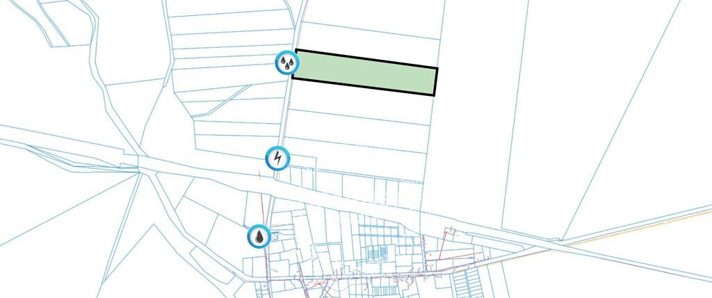 Działka rolna IVa 3ha droga brukowa 300m Rutwica (4)