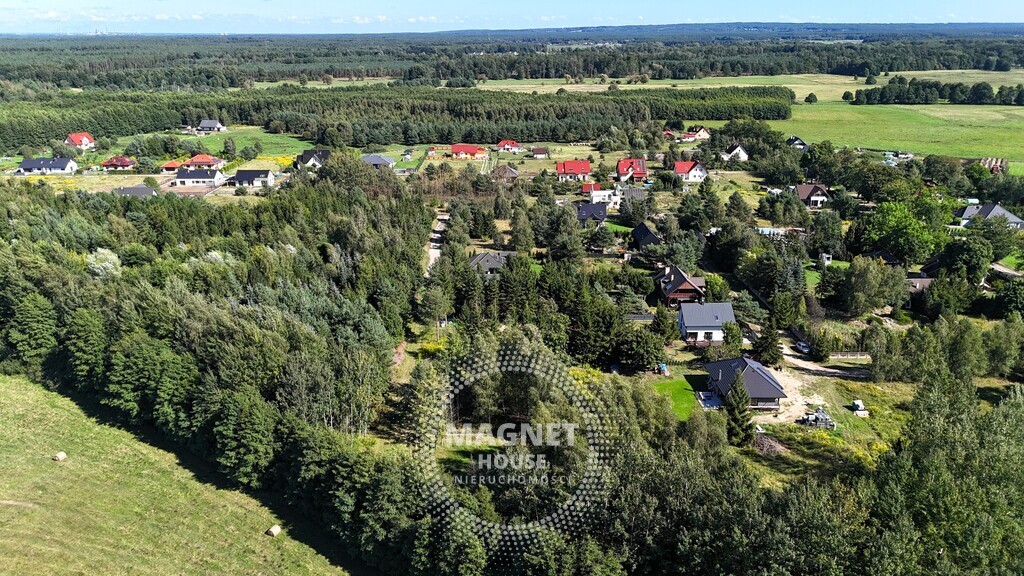 Działka bud. pod lasem | media | Łęgi gm. Dobra (9)