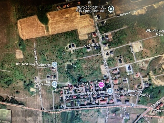 Mierzyn działka 825m2, 390zł/m2 DWZ, pozw. na bud (1)