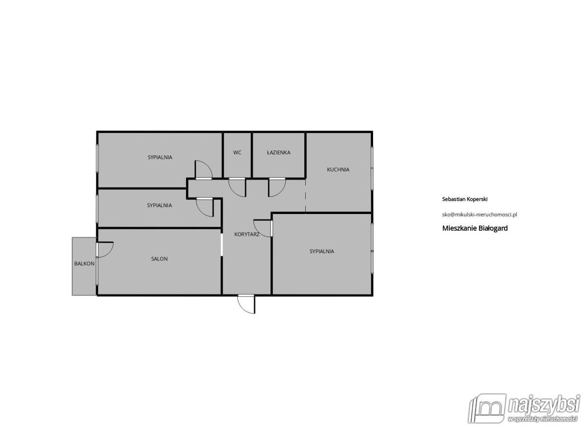 BIAŁOGARD-SŁONECZNE MIESZKANIE W CENTRUM MIASTA (23)