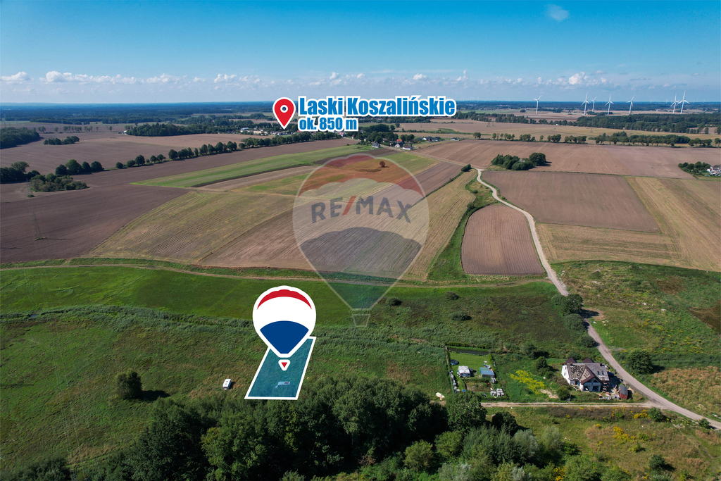 Działka budowlana 1140 m2 w Nowych Bielicach! (5)