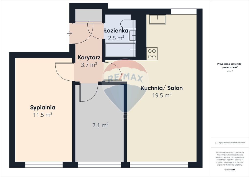 Na sprzedaż – trzypokojowe mieszkanie w Koszalinie (7)